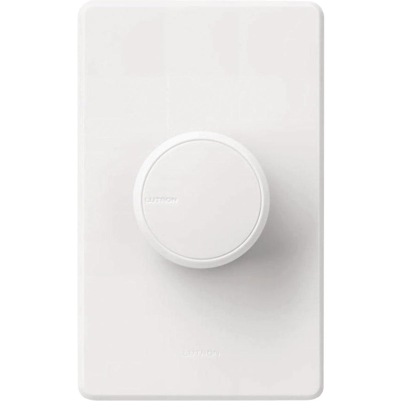 Lutron Dalia LED+ White Round Rotary Replacement Dimmer Knob