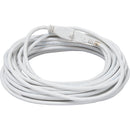 Do it Best 40 Ft. 16/3 Medium-Duty White Patio Extension Cord