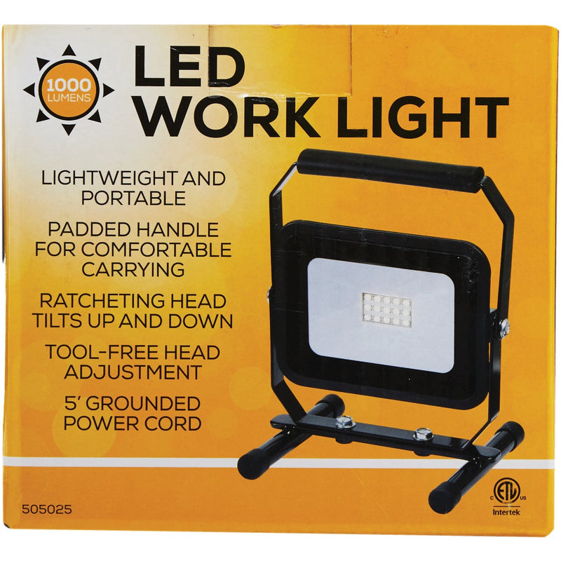 1000 Lm. LED H-Stand Portable Work Light