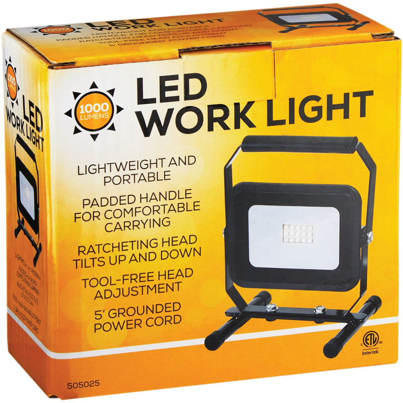 1000 Lm. LED H-Stand Portable Work Light