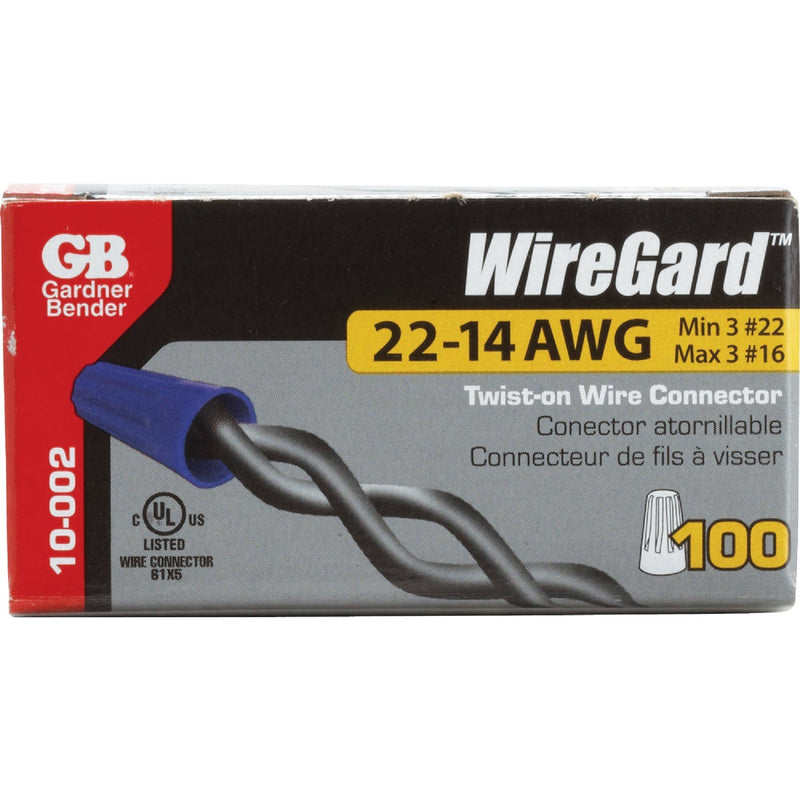 Gardner Bender WingGard Extra Small Blue 22 AWG to 16 AWG Wire Connector (100-Pack)