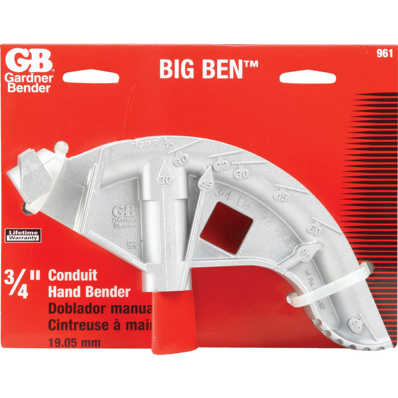 Gardner Bender Big Ben 3/4 In. EMT & 1/2 In. IMC Conduit Bender