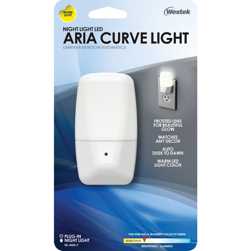 Westek Aria White Dusk To Dawn LED Night Light