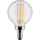 Satco 40W Equivalent Warm White G16.5 Candelabra LED Decorative Light Bulb (2-Pack)