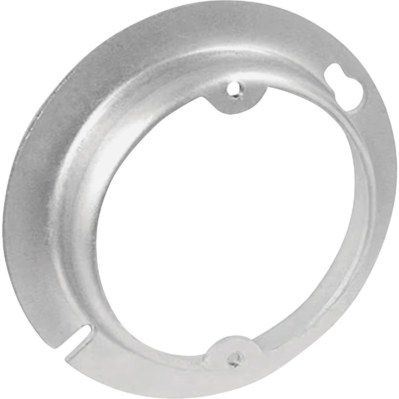 Southwire 1/2 In. x 4 In. Open Round Steel Raised Cover