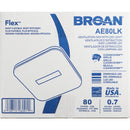 Broan CleanCOVER 80 CFM 0.8 Sones 120V Bath Exhaust Fan with LED Light