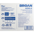 Broan CleanCOVER 80 CFM 0.8 Sones 120V Bath Exhaust Fan with LED Light