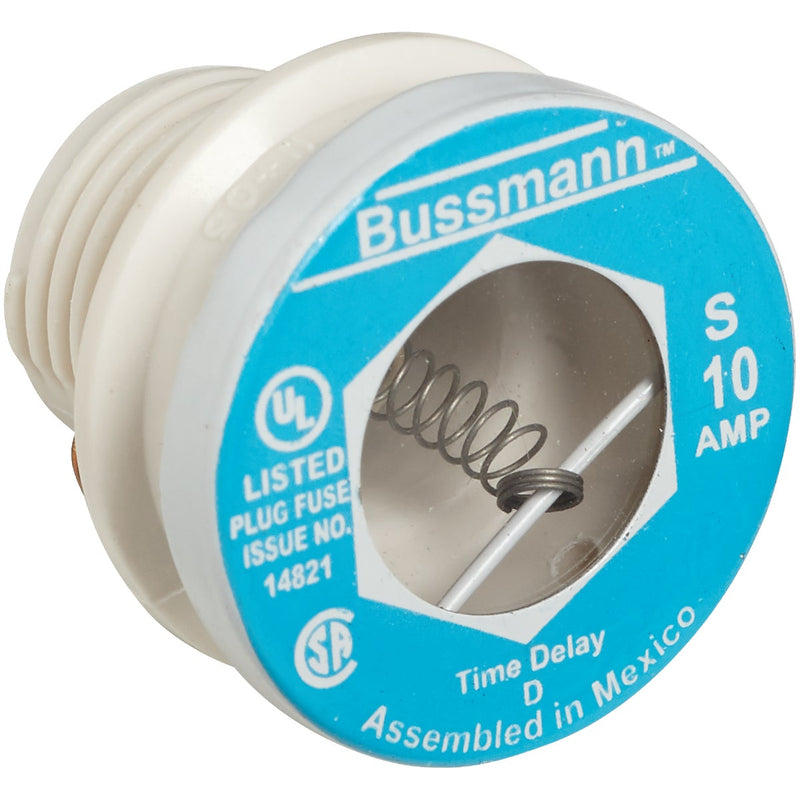 Bussmann 10A BP/S Time-Delay Plug Fuse