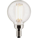 Satco 60W Equivalent Warm White G16.5 Candelabra LED Decorative Light Bulb (2-Pack)