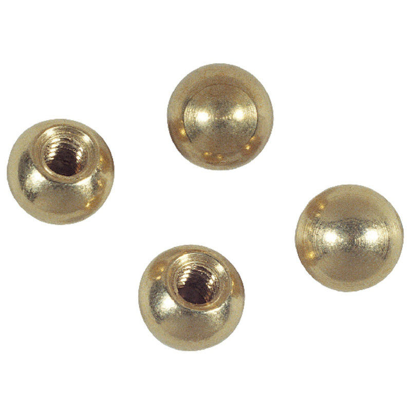 Westinghouse 3/8 In. Solid Brass Ball Nut (4-Pack)