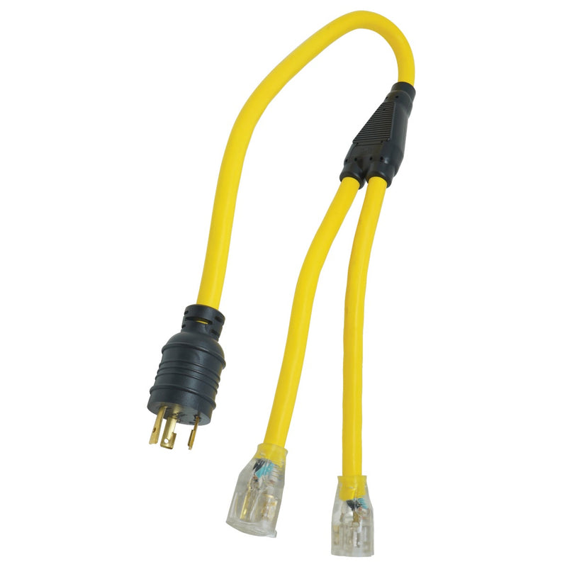 Coleman Cable Ultra-Power 3 Ft. 10/3 Generator Cord