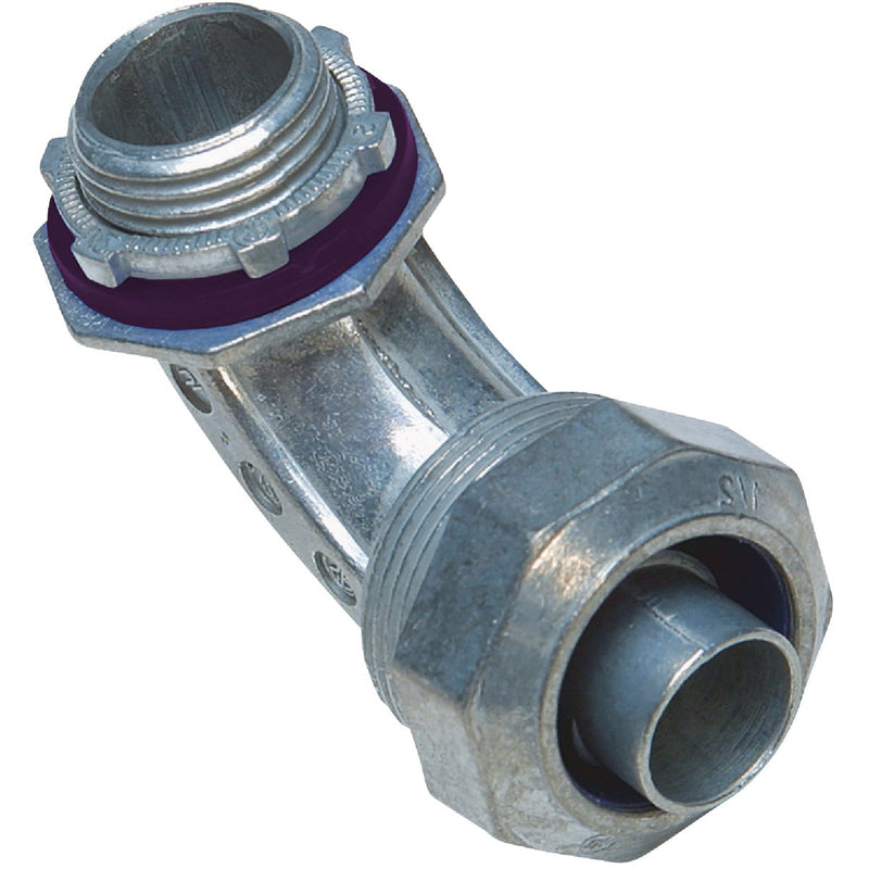 Sigma Engineered Solutions ProConnex 1/2 In. 90-Deg Die-Cast Zinc Liquid Tight Connector