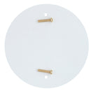 Westinghouse 4-3/4 In. White Blank-Up Plate