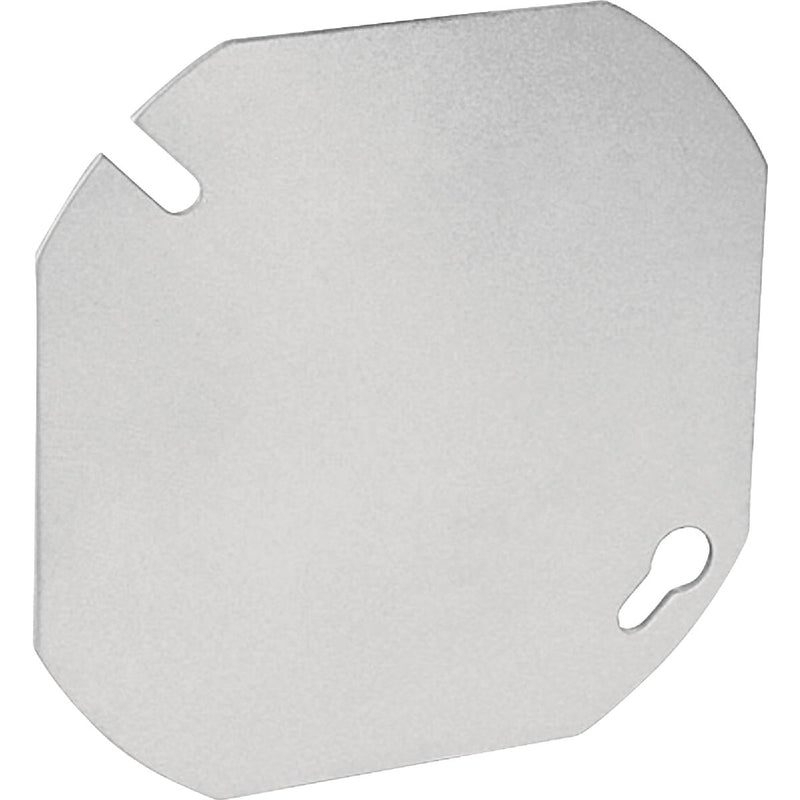 Southwire 4 In. Blank Gray Round Box Cover