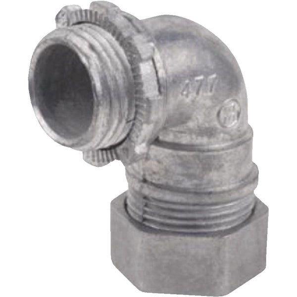 Halex 1/2 In. Compression 90-Degree EMT Conduit Connector