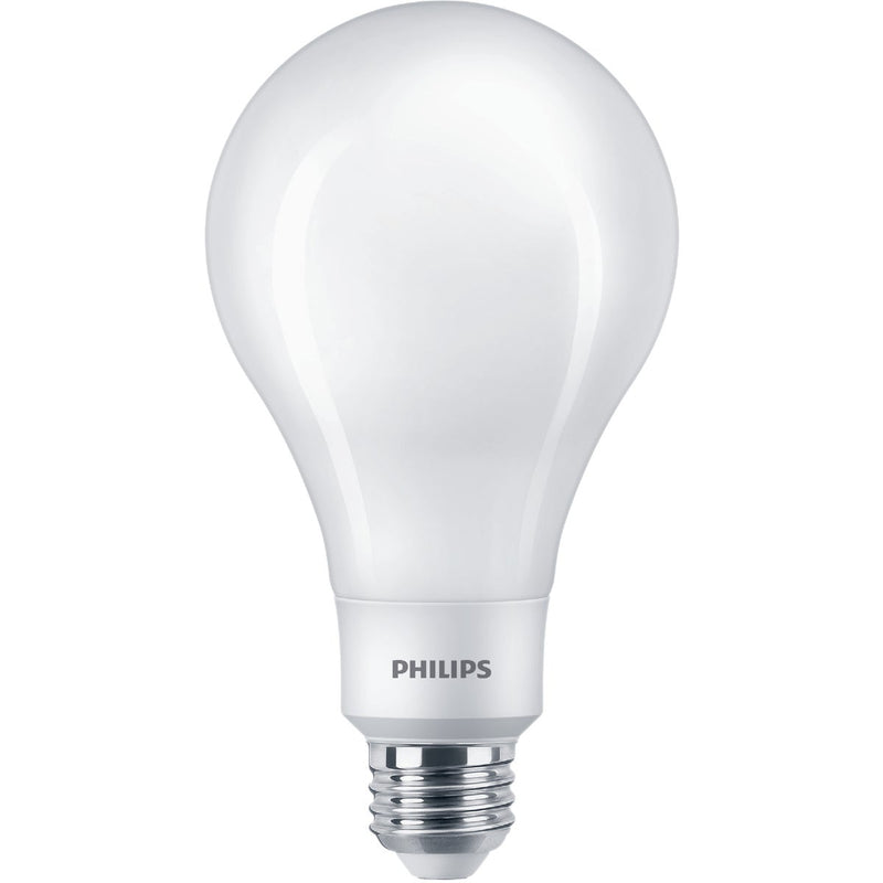 Philips BrightDial 300/200/100W Equivalent Soft White A23 Medium LED Light Bulb