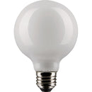 Satco Nuvo 40W Equivalent Warm White G25 Medium Frosted LED Decorative Light Bulb (2-Pack)