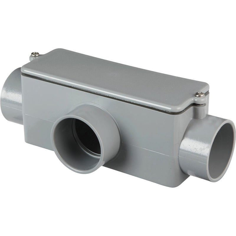 Carlon 1-1/2 In. PVC T Access Fitting