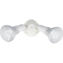 Halo White Dusk To Dawn Incandescent Floodlight Fixture