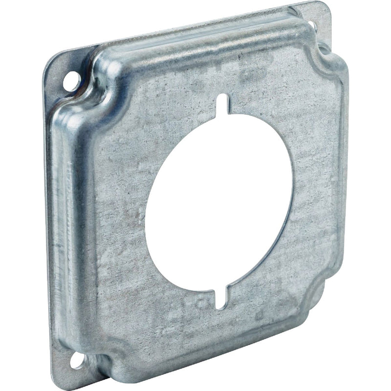 Southwire 2.156 In. Dia. Receptacles 4 In. x 4 In. Square Device Cover