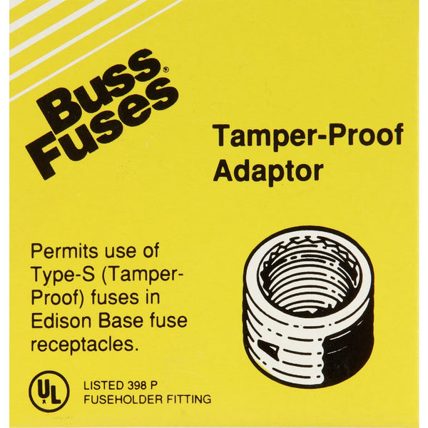 Bussmann Plug Rejection S-25 & S-30 Fuse Adapter (4-Pack)