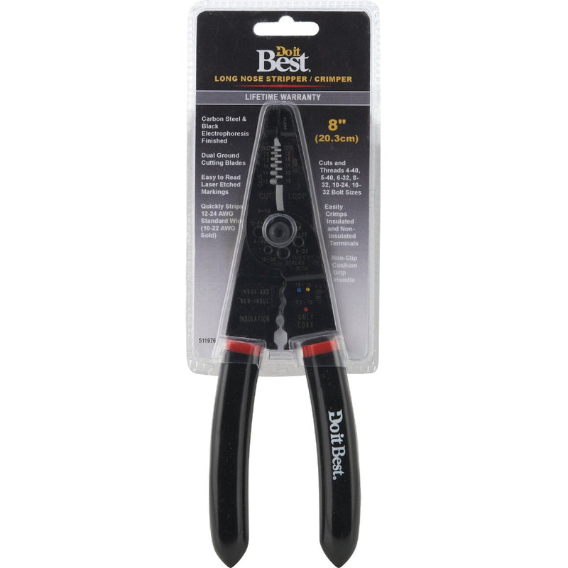 Do It Best 8 In. 10 AWG to 22 AWG Solid/Stranded Multi Cut & Wire Stripper