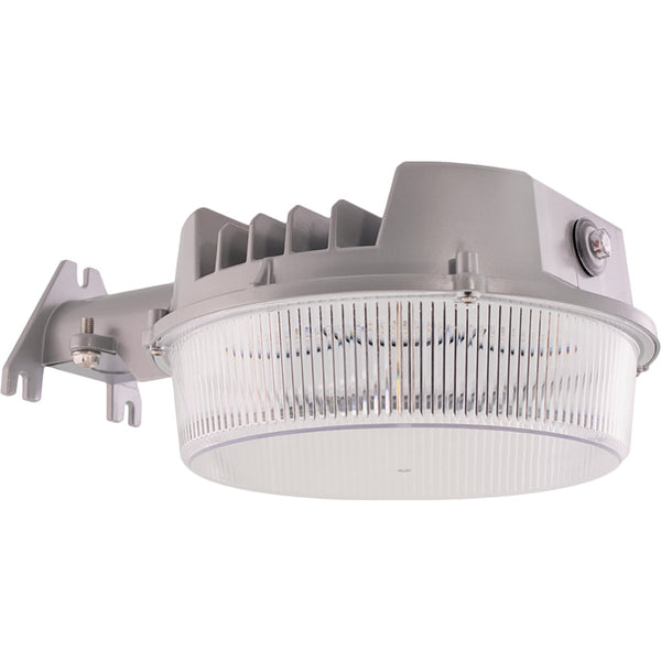 Halo Gray Dusk To Dawn LED Outdoor Area Light Fixture, 7000 Lm.