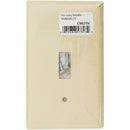 Amerelle PRO 1-Gang Stamped Steel Toggle Switch Wall Plate, Ivory Wrinkle