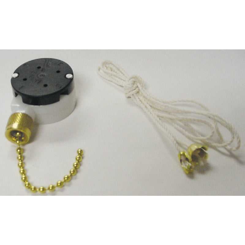 Gardner Bender SPST 3-Speed Pull Chain Switch