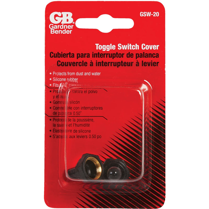 Gardner Bender Rubber Hex Nut Toggle Switch Cover (2-Pack)