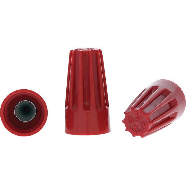 Ideal Wire-Nut Large Red Copper to Copper Wire Connector (100-Pack)