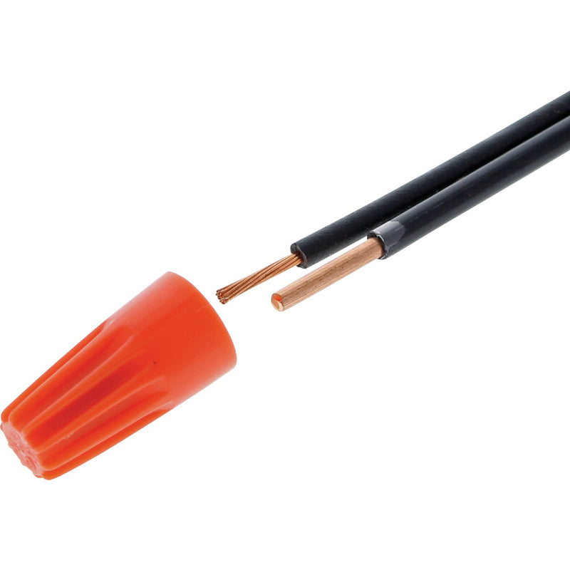 Ideal Wire-Nut Small Orange Copper to Copper Wire Connector (100-Pack)
