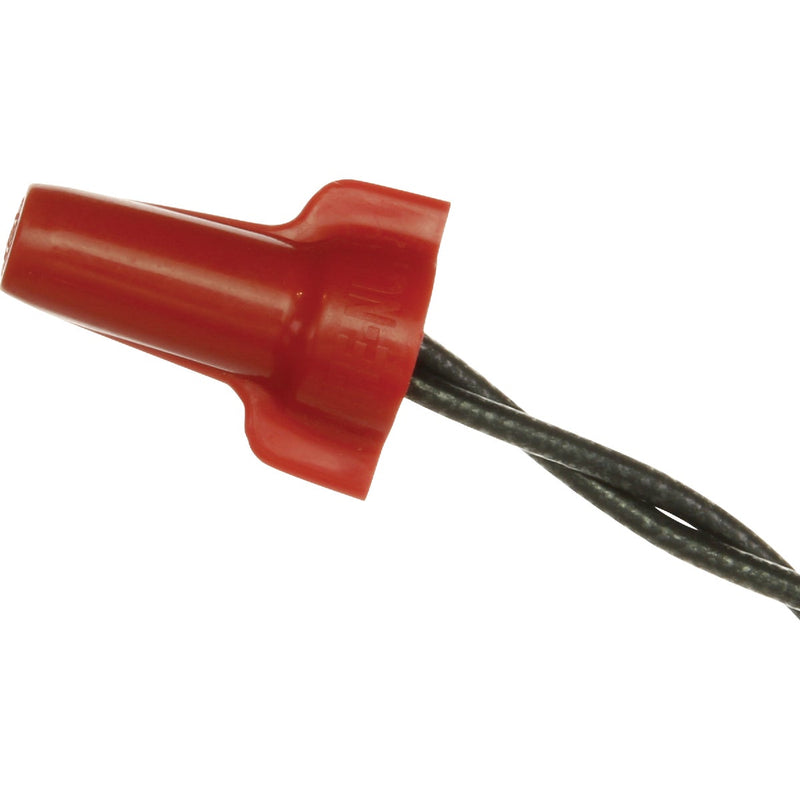 Ideal Wing-Nut Medium Red Copper to Copper Wire Connector (100-Pack)