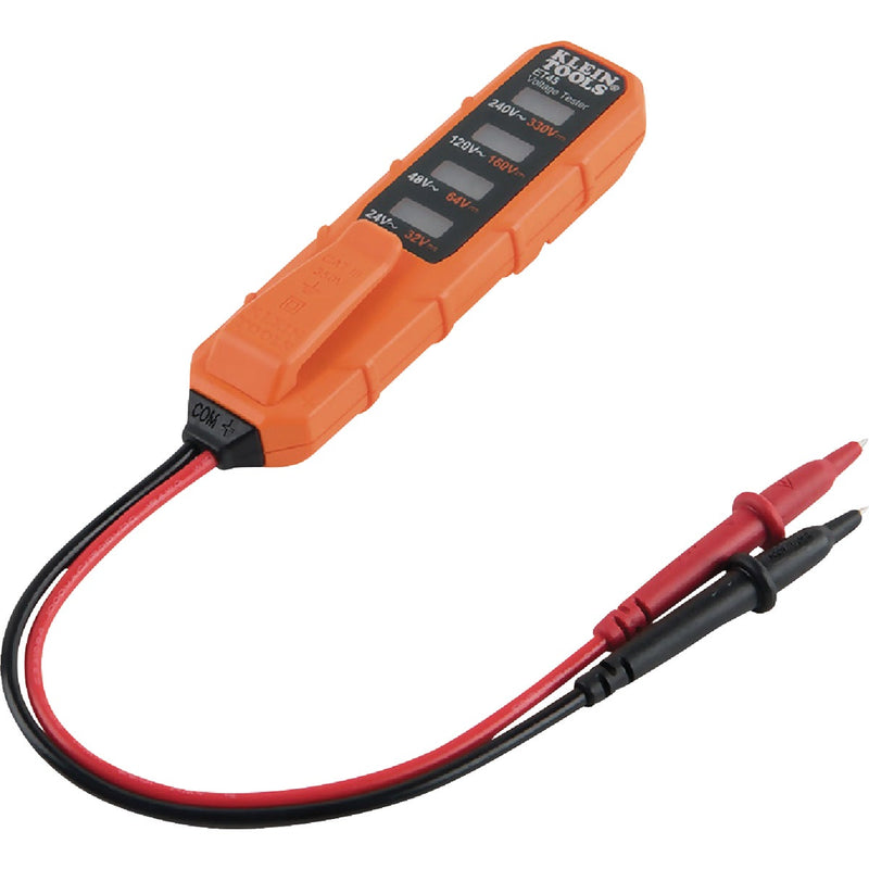 Klein AC/DC Electronic Voltage Tester with Test Leads