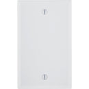 Leviton 1-Gang Standard Thermoset Blank Wall Plate, White