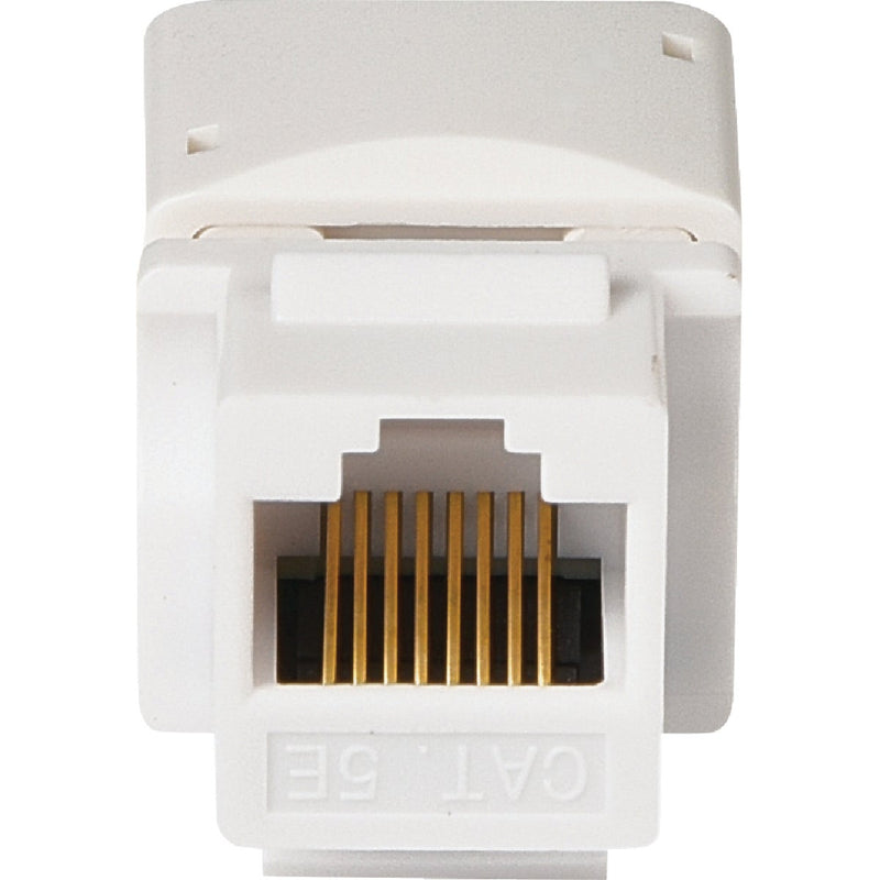 RCA Keystone CAT6/5E RJ45 White Modular Jack