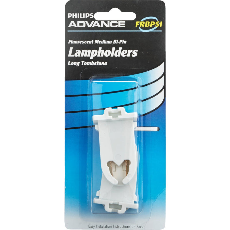 Philips Long Tombstone Medium Bi-Pin T8/T12 Fluorescent Lampholder (2-Pack)