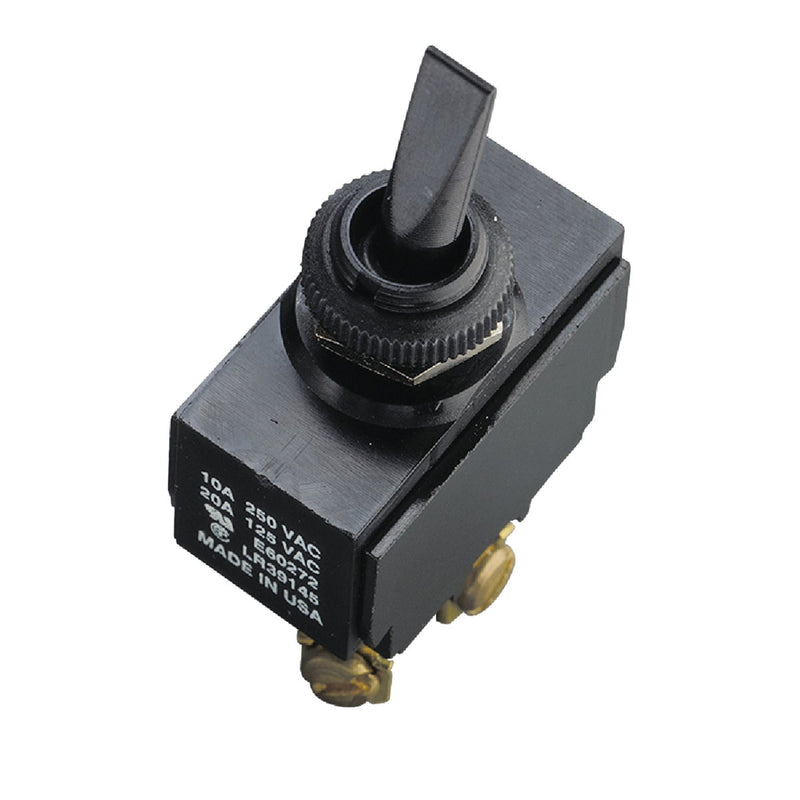 Gardner Bender Non-Metallic SPST Screw Toggle Switch