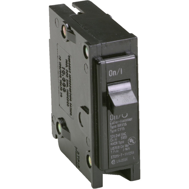 Eaton BR 15A Single-Pole Standard Trip Circuit Breaker