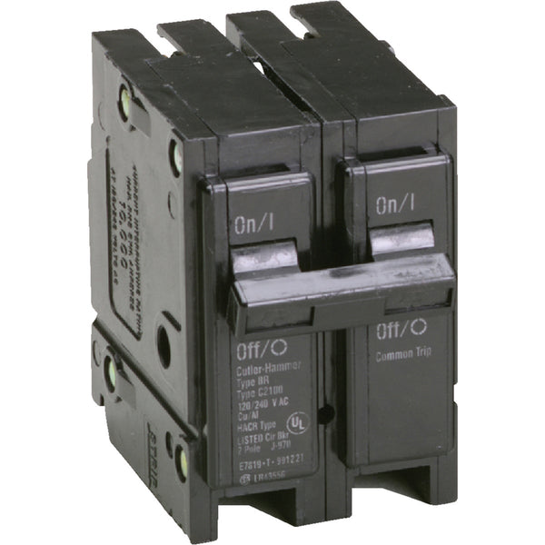 Eaton BR 15A Double-Pole Standard Trip Circuit Breaker