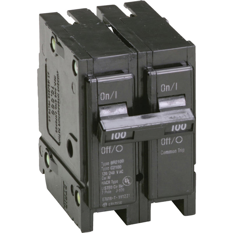 Eaton BR 100A Double-Pole Standard Trip Circuit Breaker