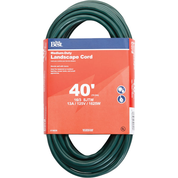 Do it Best 40 Ft. 16/3 Landscape Extension Cord