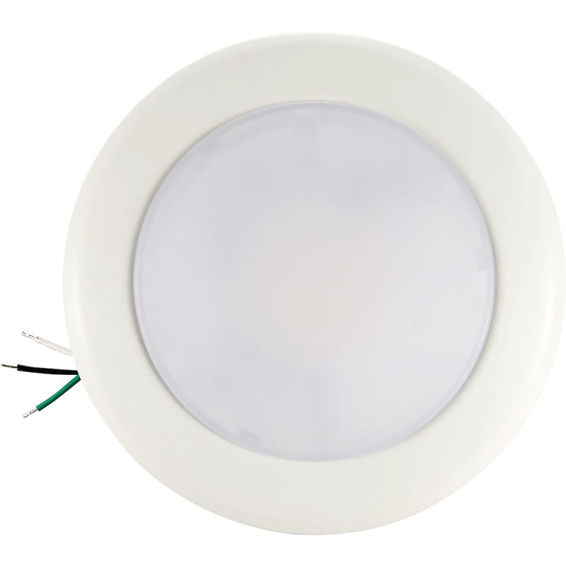 6 In. Retrofit IC Rated White LED DOB CCT Selectable Surface Mount Downlight, 1100 Lm.