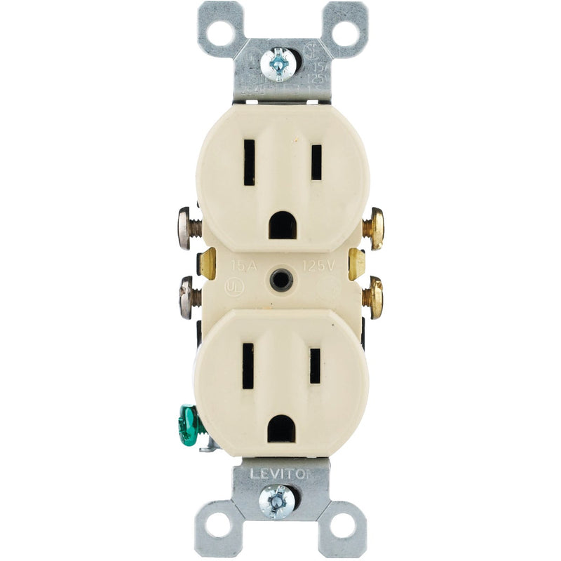 Do it 15A Ivory Residential Grade 5-15R Duplex Outlet