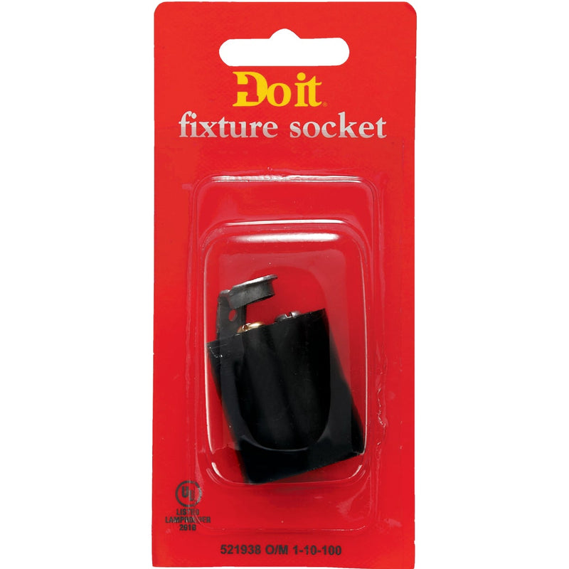 Do it Keyless Medium Base Brown Lamp Socket