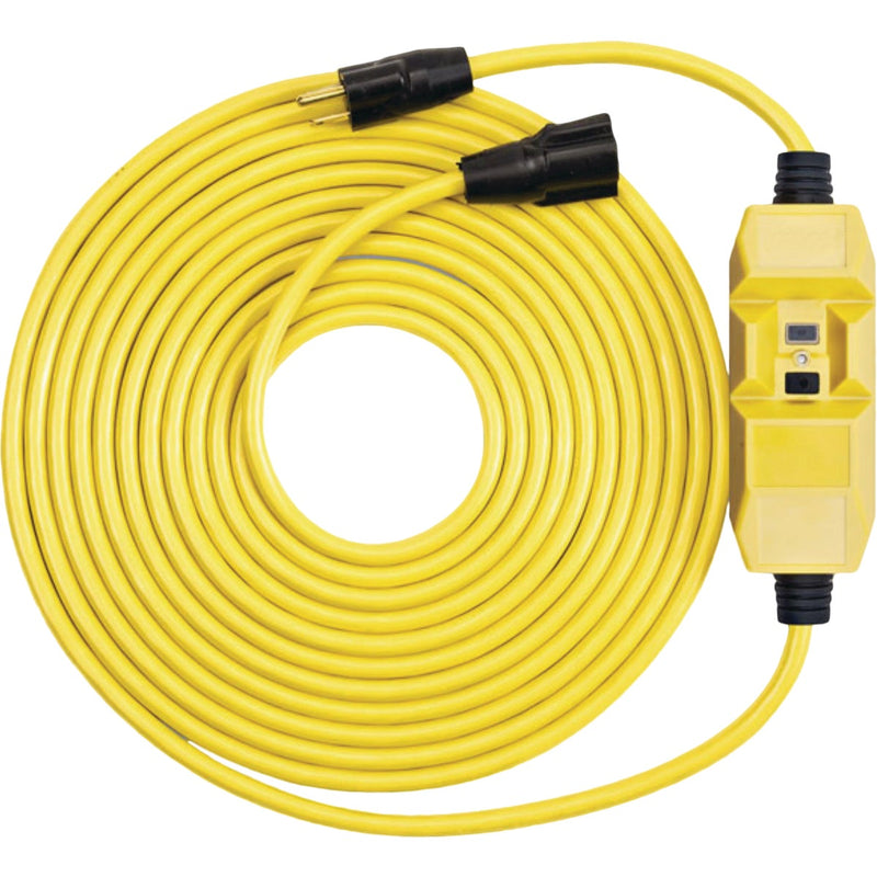 Southwire 25 Ft. 12/3 Heavy-Duty GFCI In-Line Extension Cord
