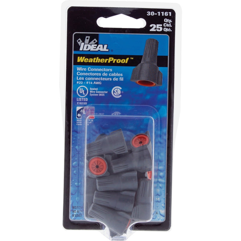 Ideal WeatherProof Small Blue/Orange Copper to Copper Wire Connector (25-Pack)