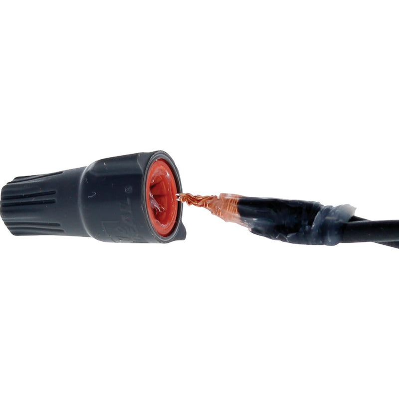 Ideal WeatherProof Small Blue/Orange Copper to Copper Wire Connector (25-Pack)