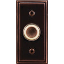Heath Zenith Wired Oil Rubbed Bronze Metal Body LED Lighted Doorbell Push-Button