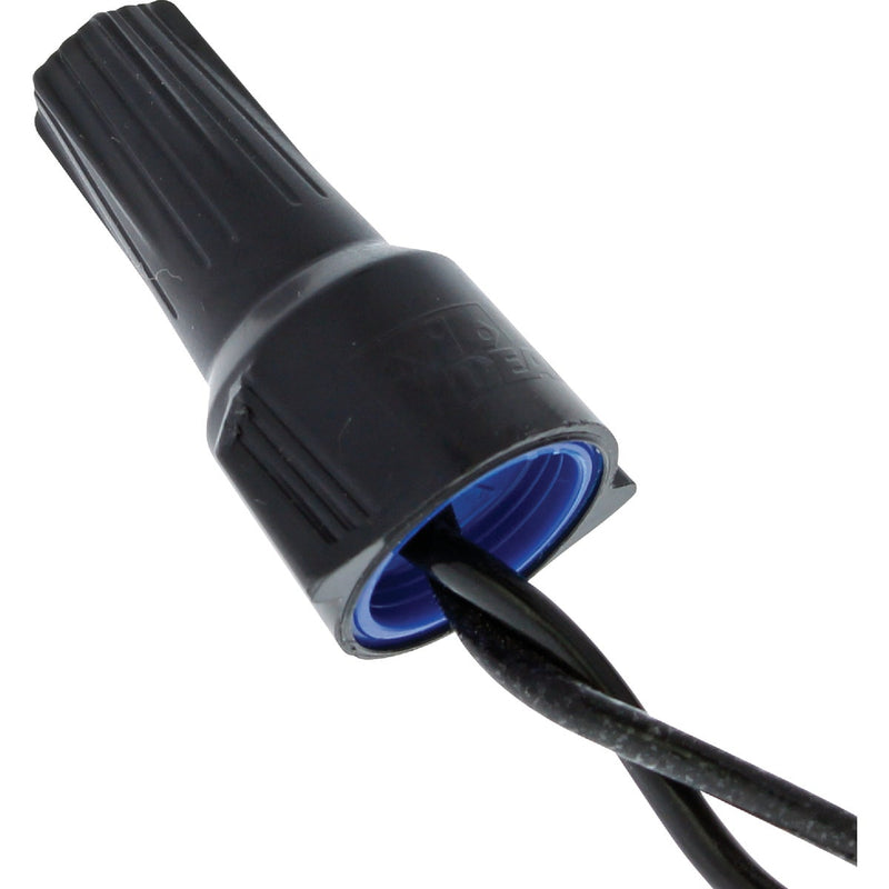 Ideal WeatherProof Large Aqua Blue/Dark Blue Copper to Copper Wire Connector (15-Pack)